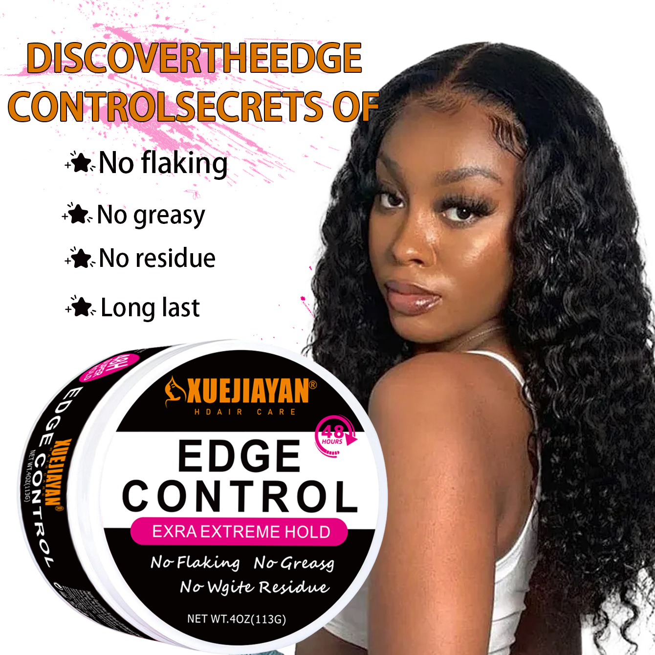 hair wax Blueberry flavor