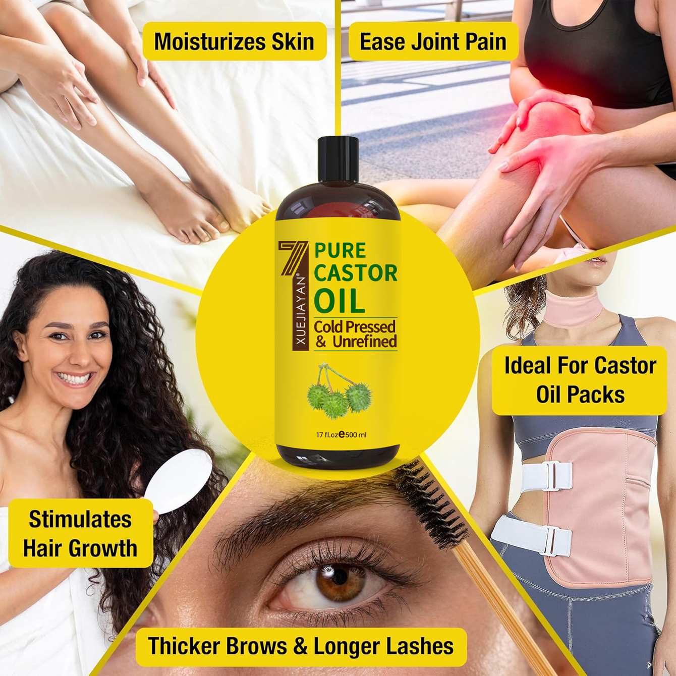 Organic castor oil