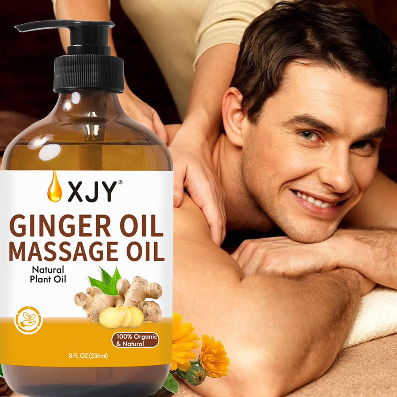 ginger massage oil