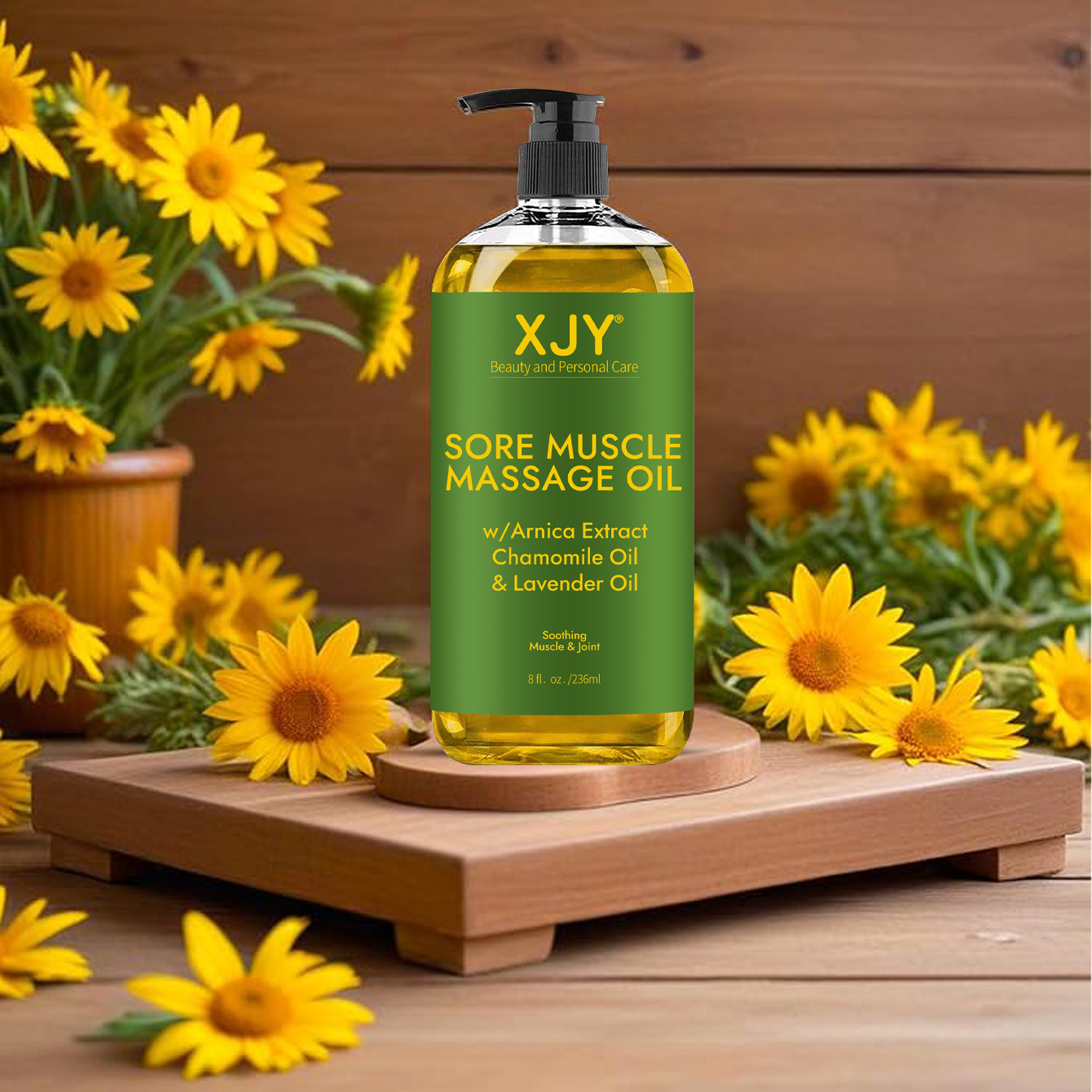 Arnica Sore Muscle Massage Oil