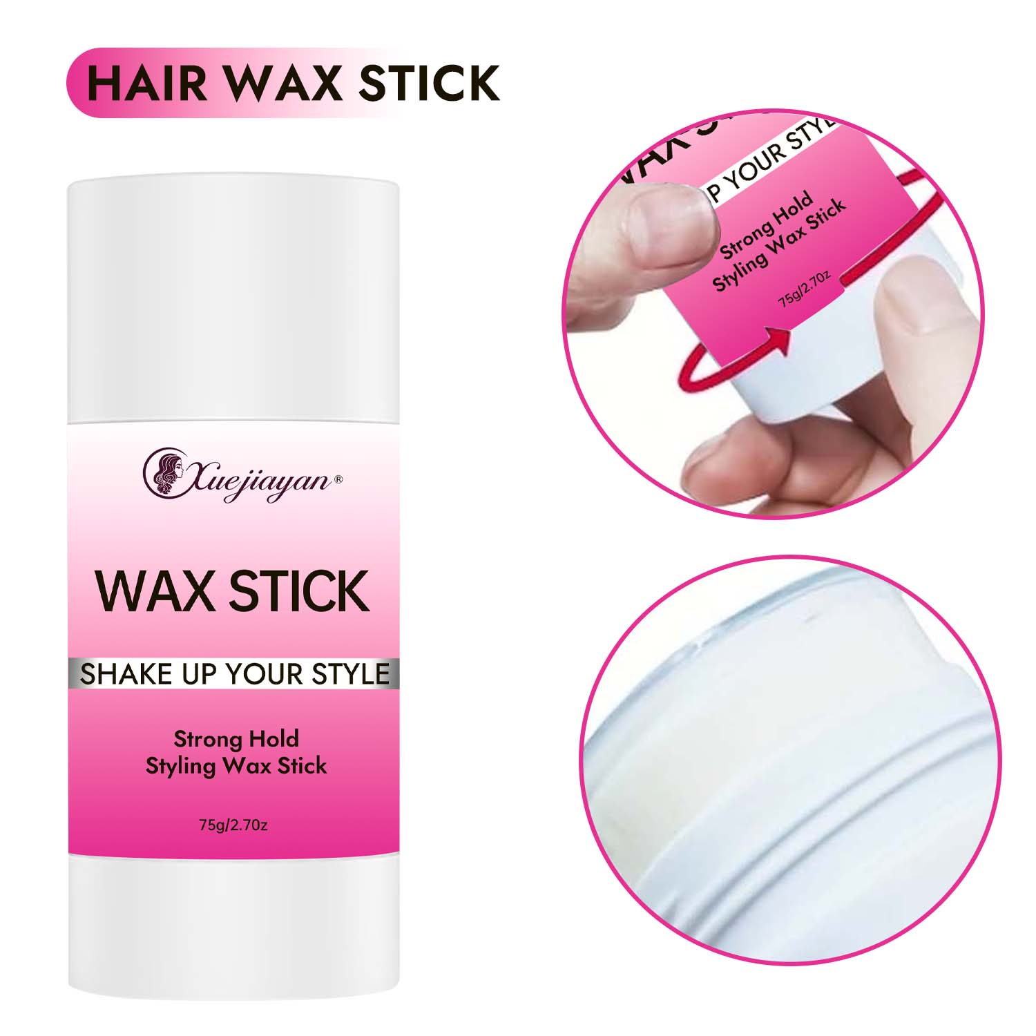 Hair wax stick (to prevent frizz)