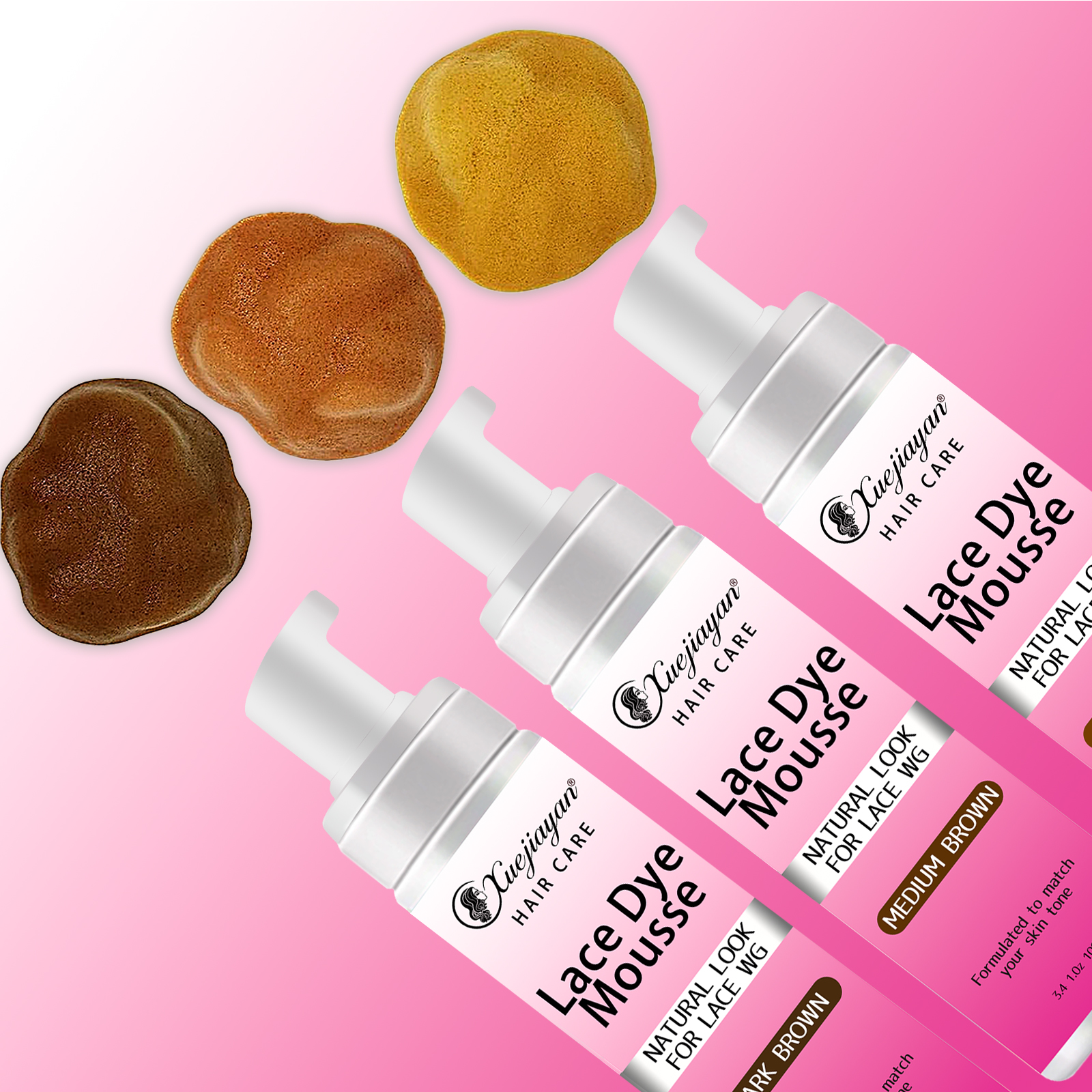 Lace Dyeing Mousse (Invisible)