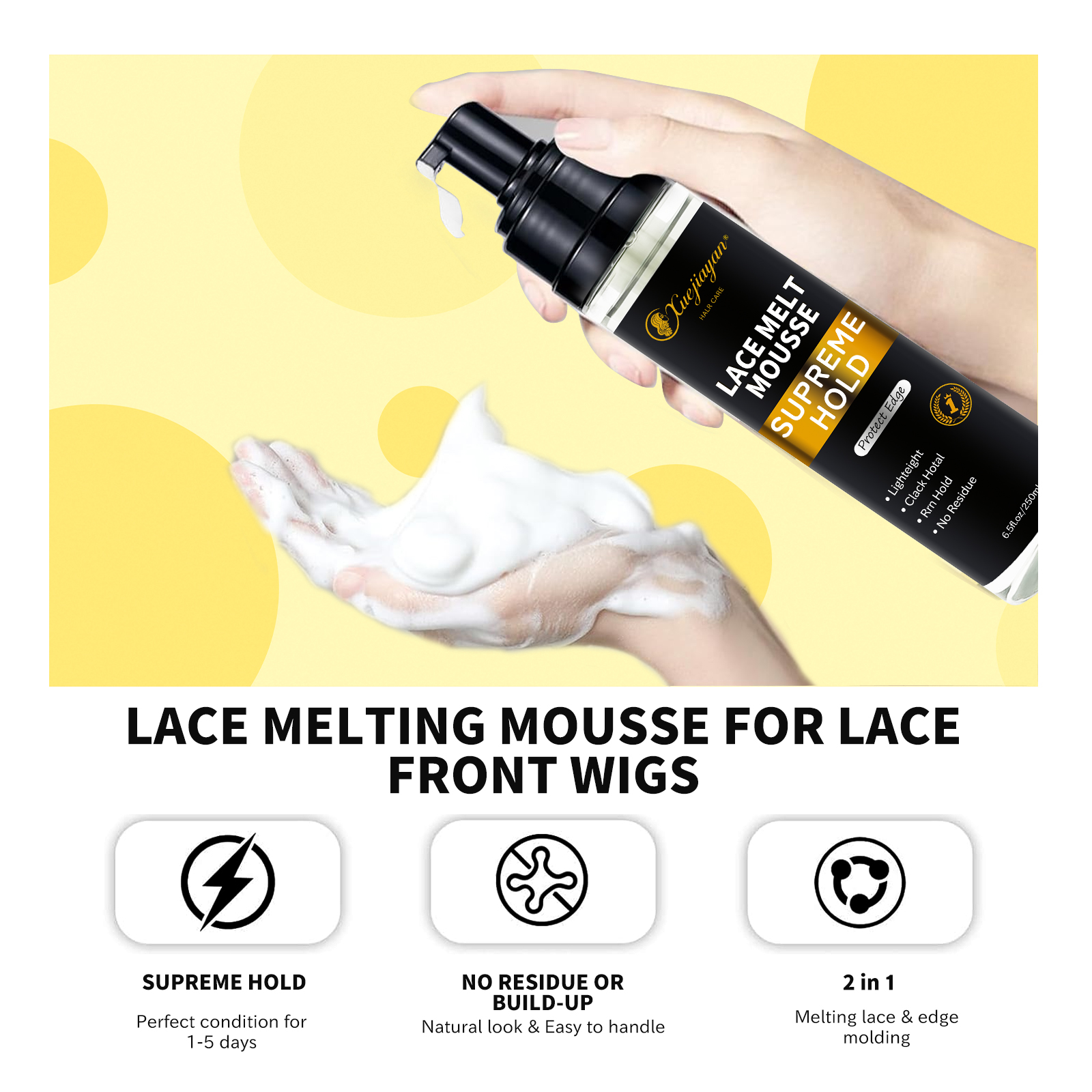 Lace-Setting Mousse