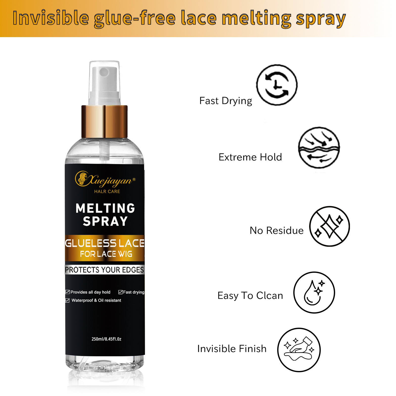 lace melting spray 250ml