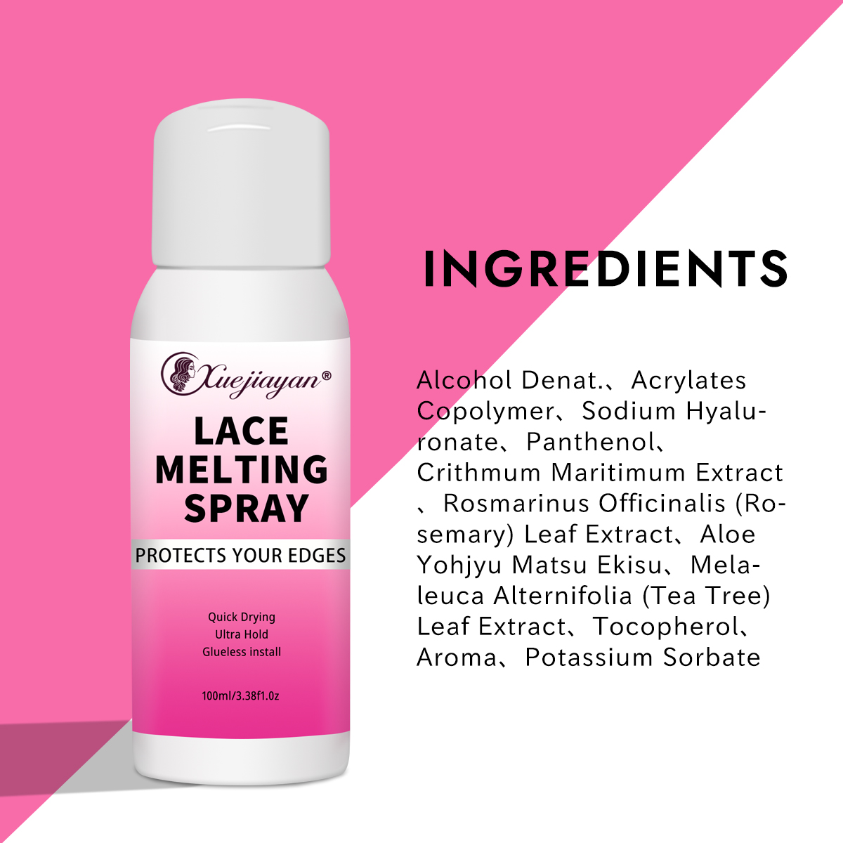 Wig adhesive remover kit