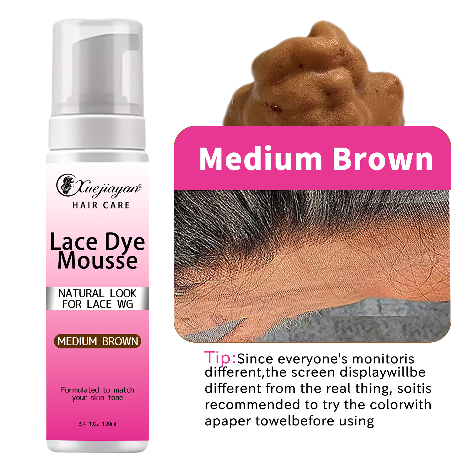 Lace wig installation kit