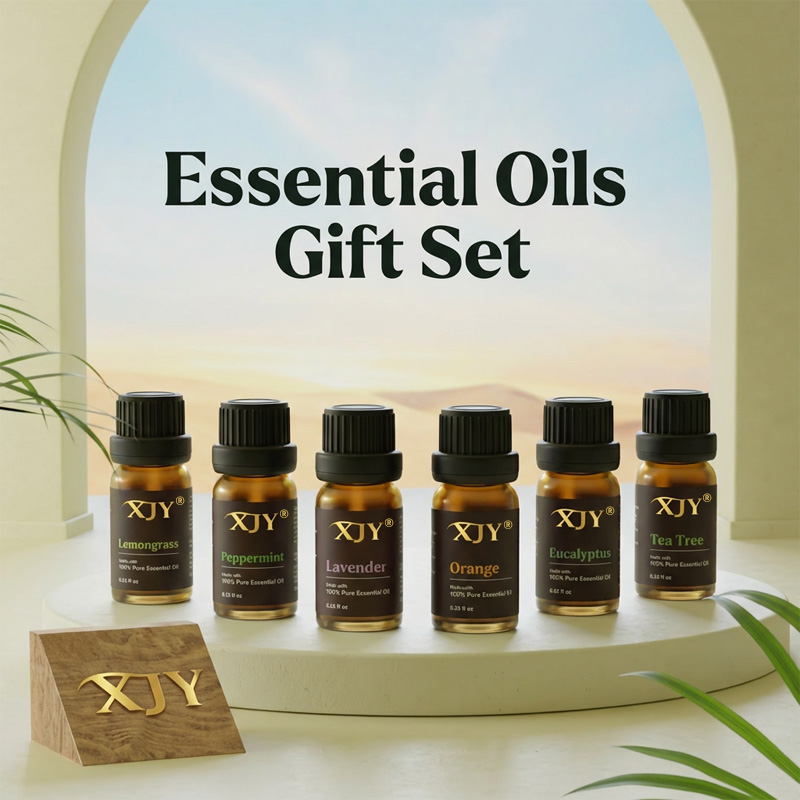 Home aromatherapy essential oil gift set