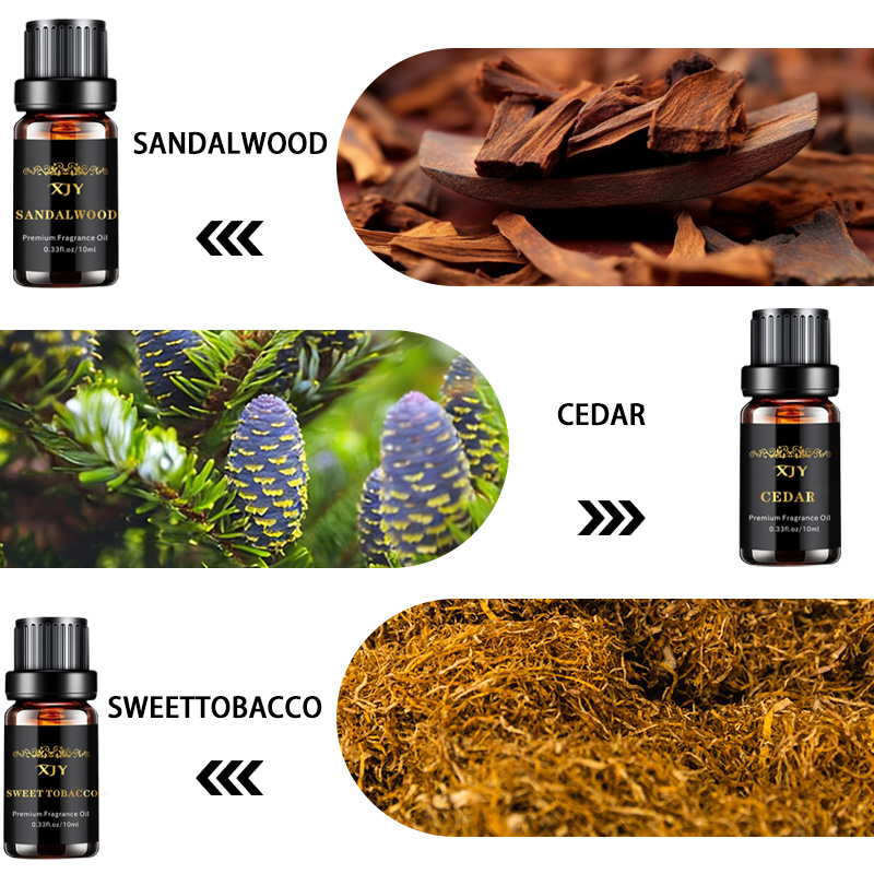 Men's aromatherapy essential oil gift set