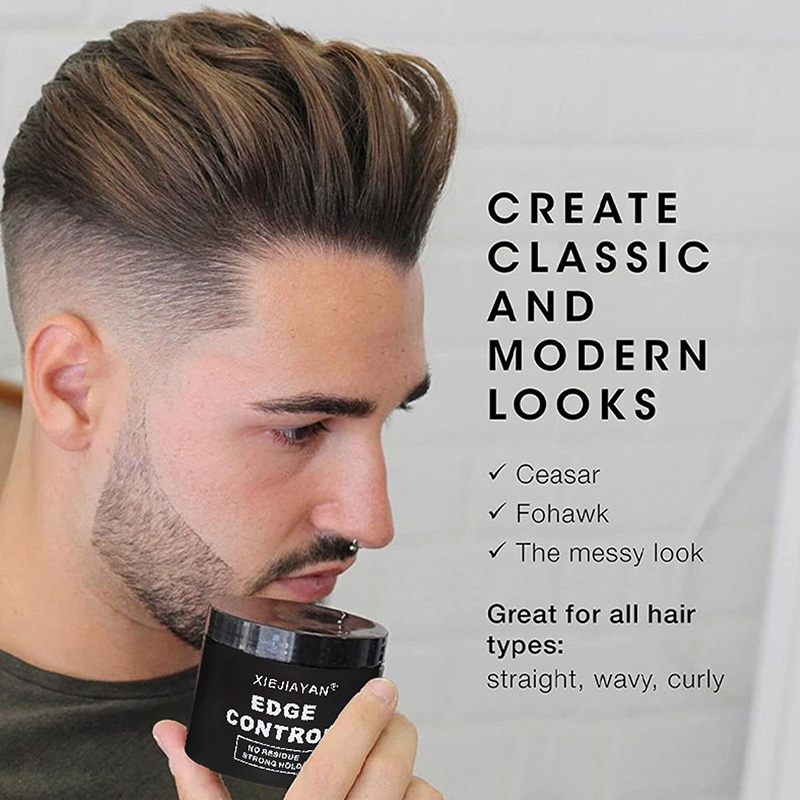 Men's hair styling wax