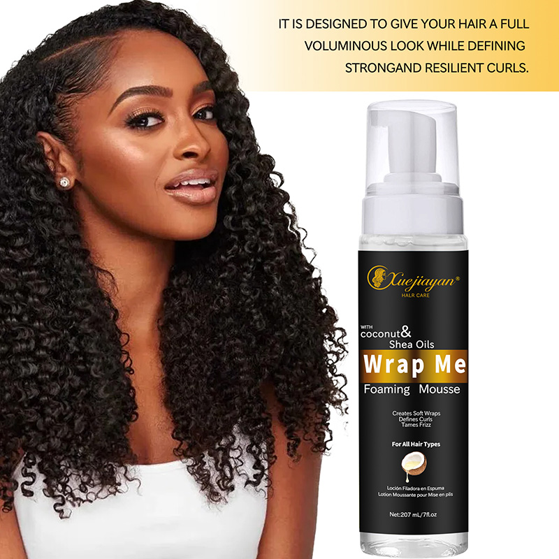 mousse for curly hair  207ml