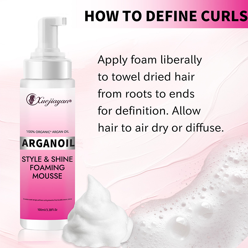 mousse for curly hair 100ml