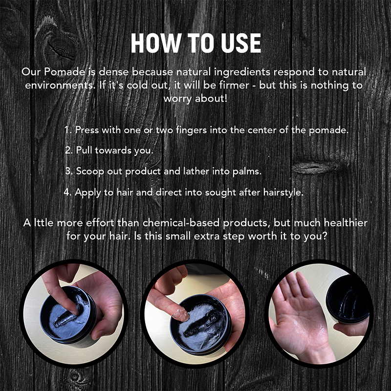 Men's Hair Wax (Natural Finish)