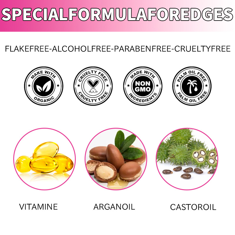 Edge control gel (strawberry flavor)