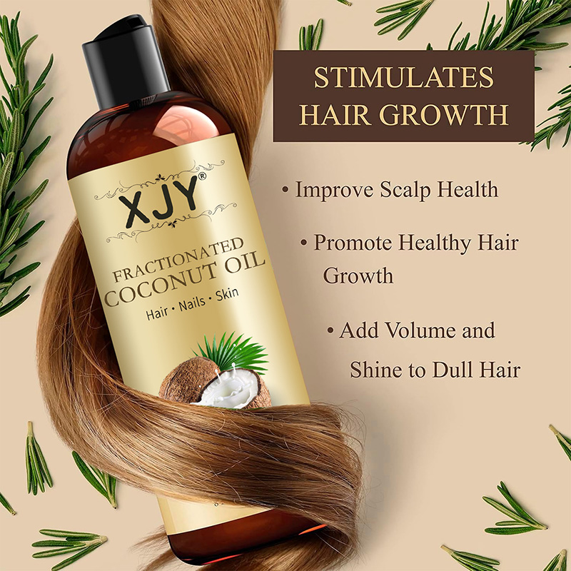 Organic fractionated coconut oil