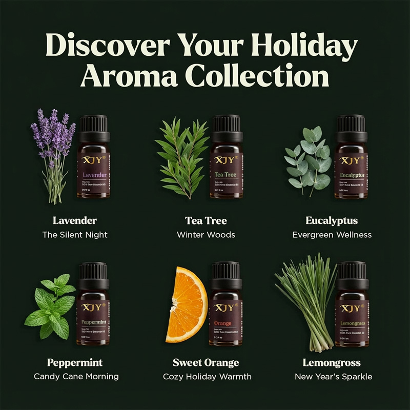 Home aromatherapy essential oil gift set