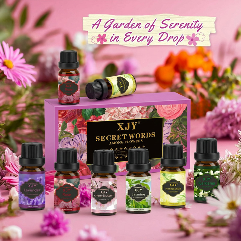 Floral Scented Essential Oil Set