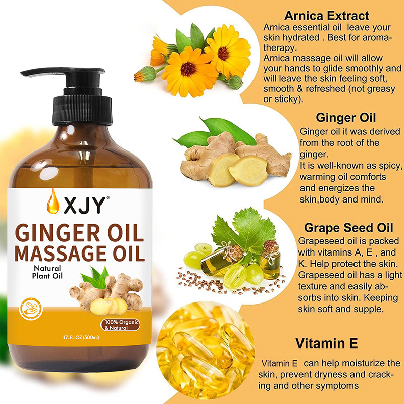 ginger massage oil